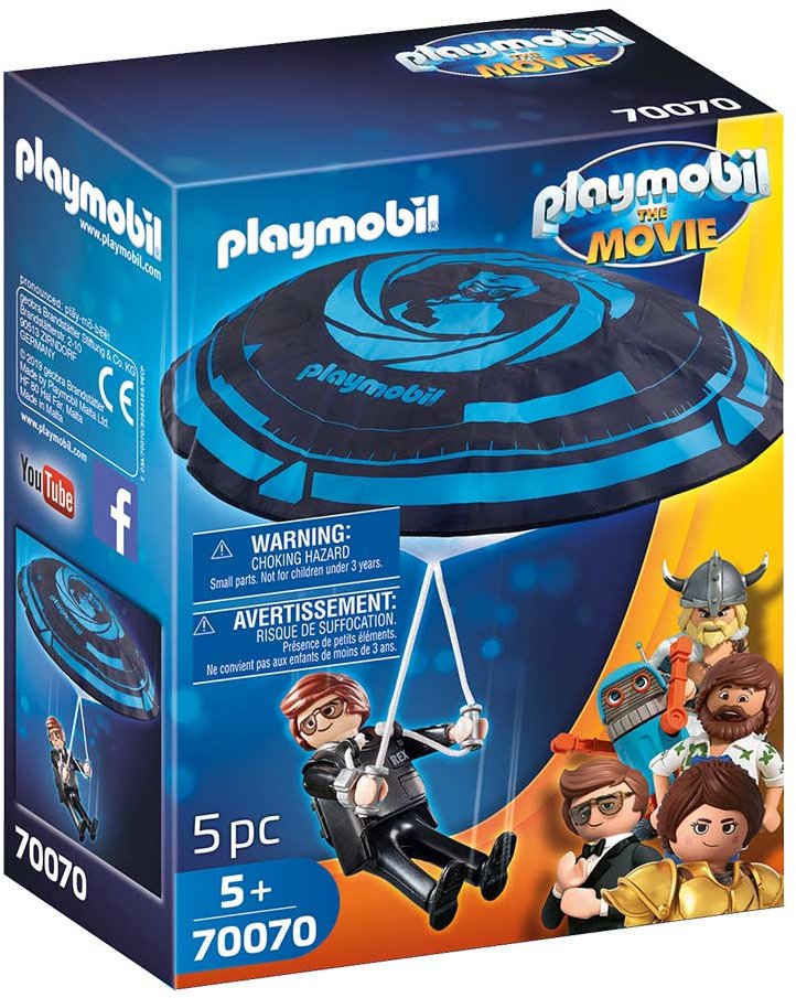 

Конструктор Playmobil Рэкс Дэшер с парашютом 70070