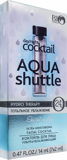 

Bio World Secret Life Hydro Therapy Коктейль для лица ультраувлажняющий 14 ml (7x2ml)