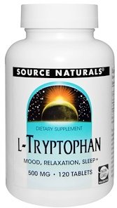 

Source Naturals, L-Tryptophan, 500 mg, 120 Tab