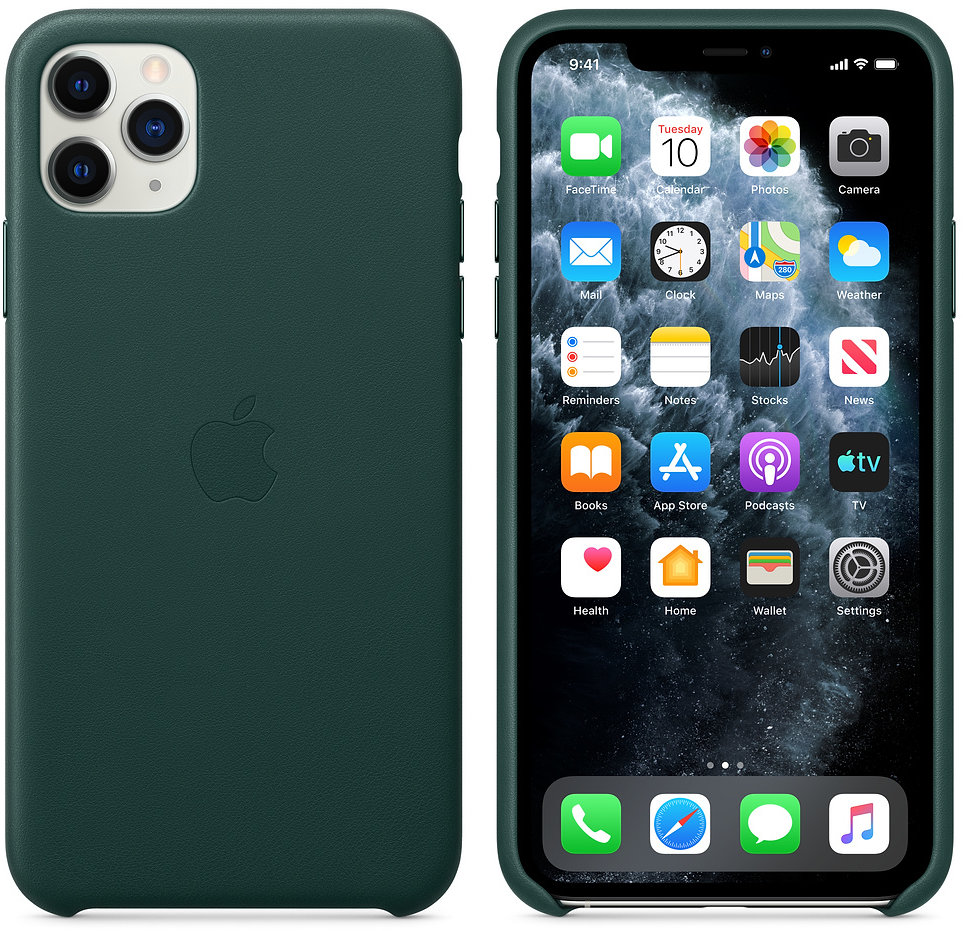 

Apple Leather Case Forest Green (MWYC2) for iPhone 11 Pro