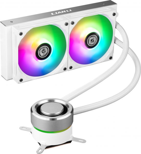 

Lian Li СВО Lian Li Galahad Aio 240 White Liquid Cooler with Rgb (G89.GA240A.00)