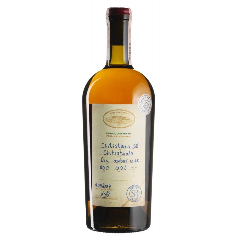 

Вино Tchotiashvili Chitistvala Specially Bottled 2017, (0,75 л) (BW37466)