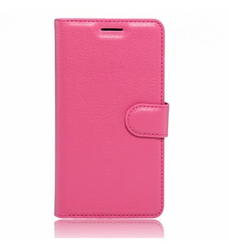 

Mobile Case Book Cover Wallet Glossy Pink for Xiaomi Redmi 7