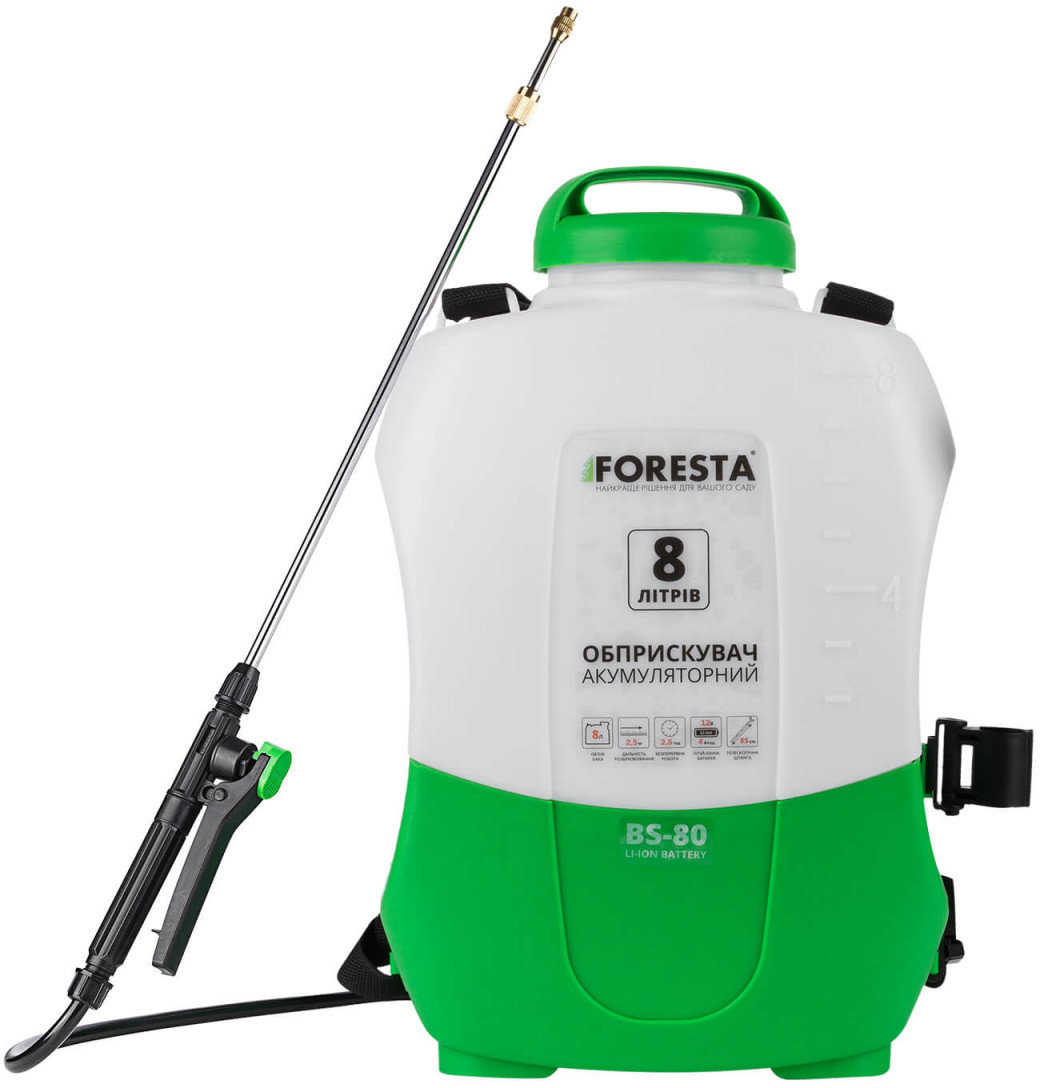 

Аккумуляторный опрыскиватель Foresta BS-80