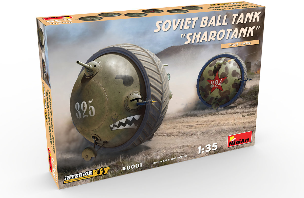

Сборная модель MiniArt MA40001 Советский “Шаротанк” с Интерьерьером