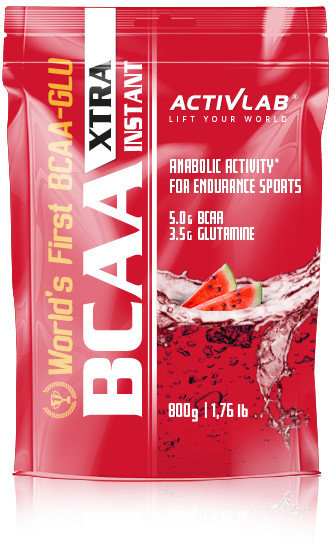 

Activlab Bcaa Xtra Instant +L-Glutamine 800 g /80 servings/ Watermelon