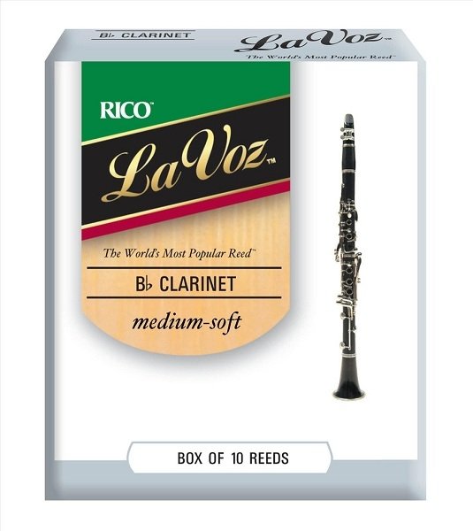 

Трость Rico RCC10MS La Voz - Bb Clarinet Medium-Soft (1шт.)