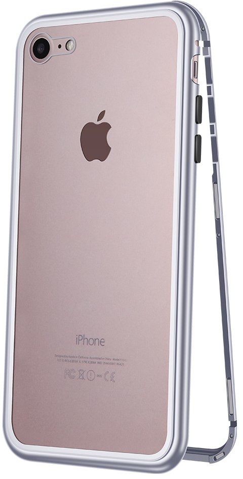 

Wk Magnets Case Silver (WPC-103) for iPhone Se 2020/iPhone 8/iPhone 7