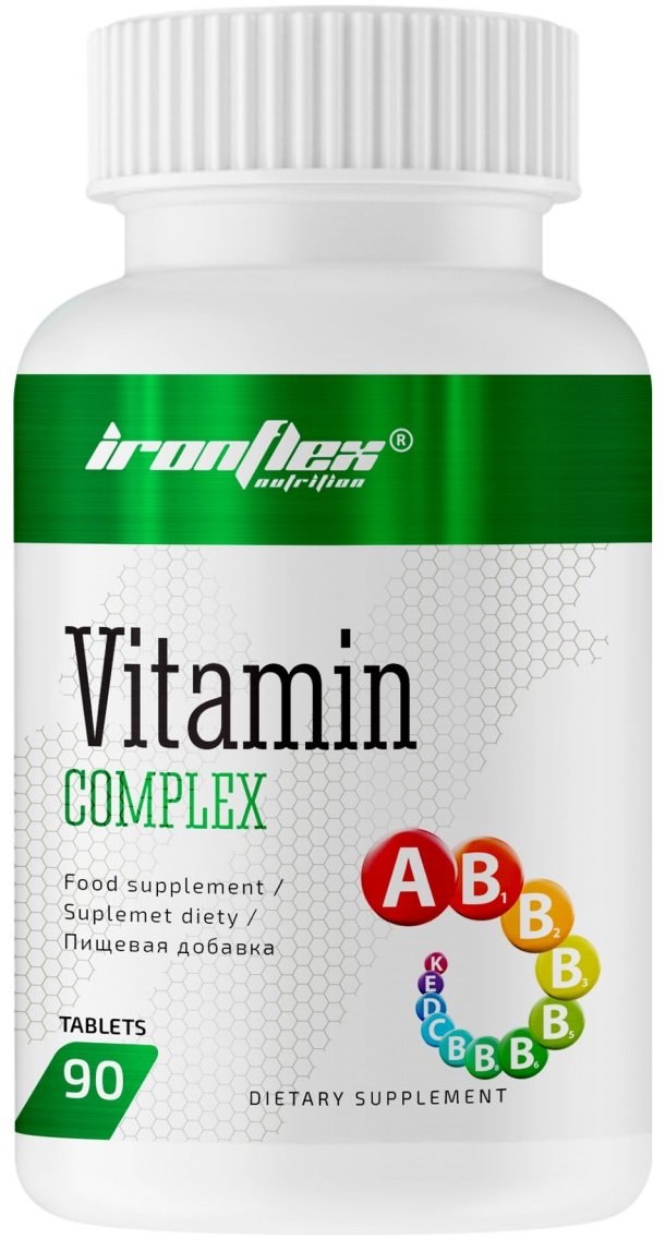 

IronFlex Nutrition Vitamin Complex 90 Tablets