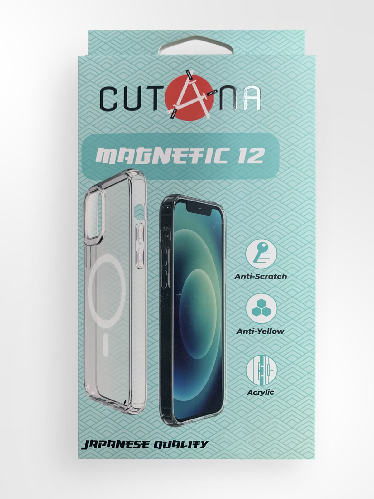 

Cutana Hybrid Clear with MagSafe for iPhone 12/iPhone 12 Pro