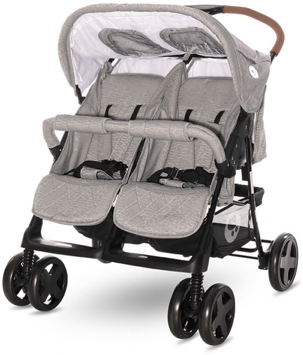

Коляска для двойни Lorelli Twin (steel grey)