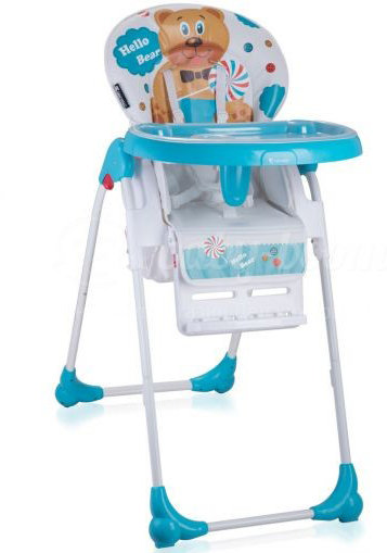 

Стульчик для кормления Bertoni Oliver (blue hello bear)
