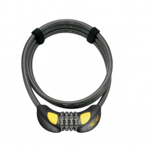 

OnGuard Terrier Combo Glo с LED-подсветкой, трос 180см х 10мм (LCK-81-82)