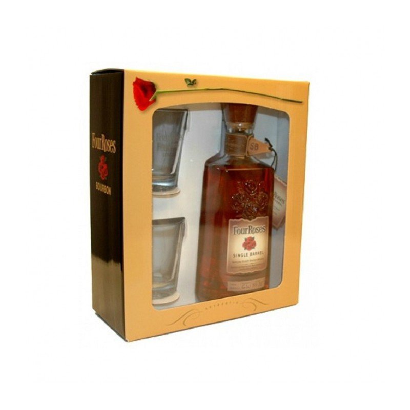 

Набор Four Roses Single Barrel (0,7 л) + 2 стакана (BW35503)