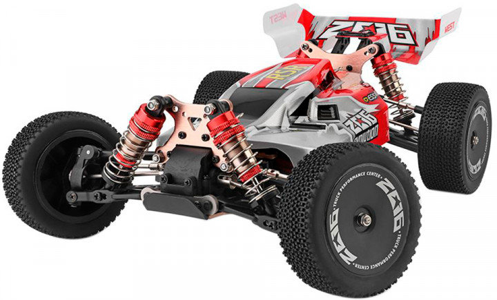 

Машинка на радиоуправлении 1:14 багги Wl Toys 144001 4WD красная (WL-144001R)