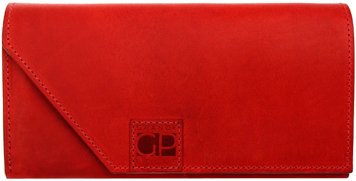 

Женский кошелек Grande Pelle красный (513160)