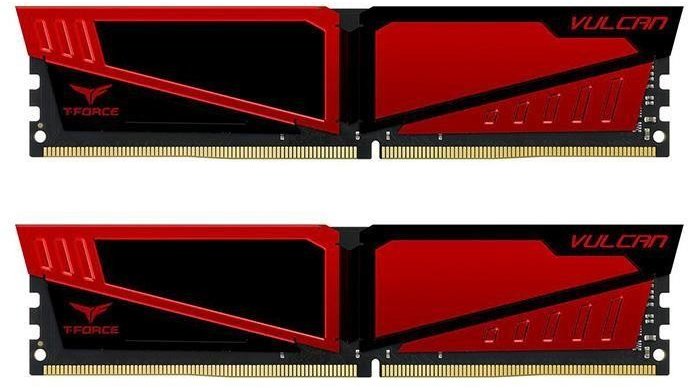 

Team DDR4 2x4Gb 3200MHz T-Force Vulcan Red (TLRED48G3200HC16CDC01)