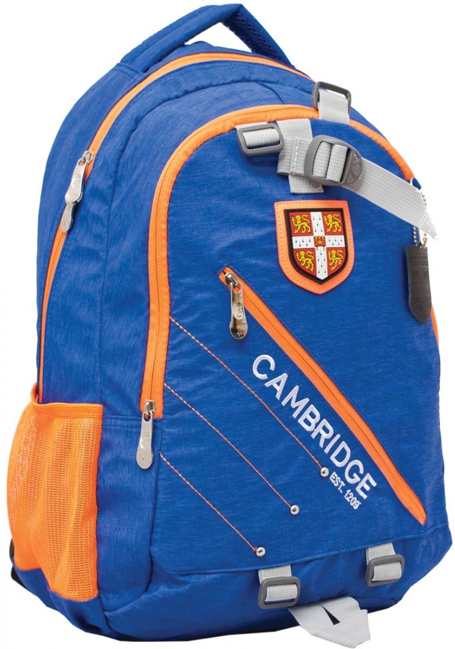 

Рюкзак подростковый Yes CA058 "Cambridge", голубой, 29x13.5x46см