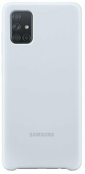 

Samsung Silicone Cover Silver (PA715TSEGRU) for Samsung A715 Galaxy A71