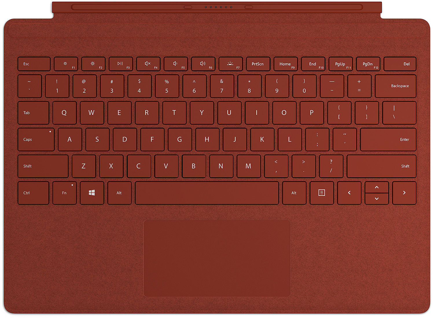

Microsoft Surface Pro Signature Type Cover (Poppy Red)(FFP-00101)