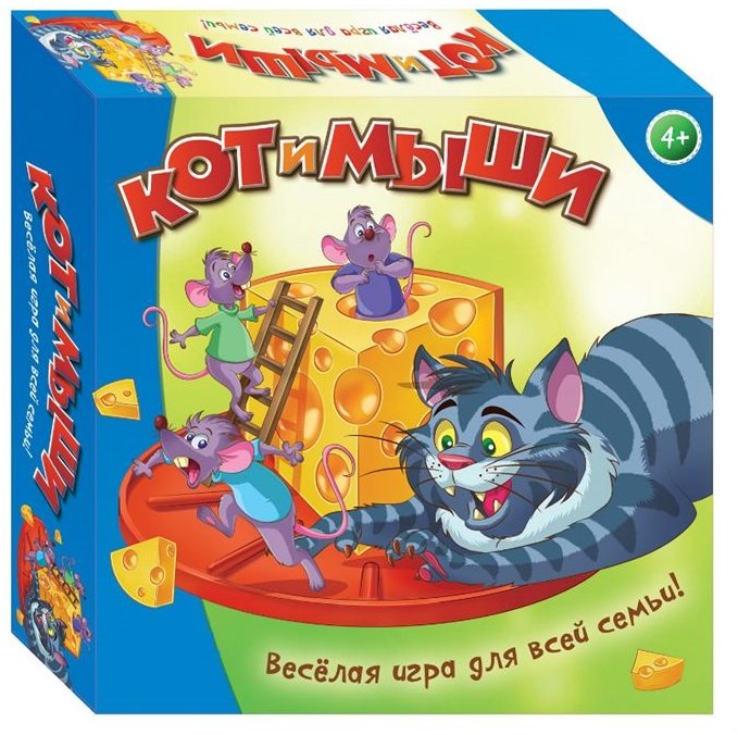 Акція на Детская настольная игра Dream Makers "Кот и мыши" (707-38) від Stylus