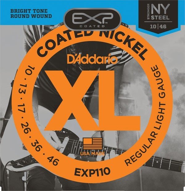 

Струны D`ADDARIO EXP110 Exp Coated Regular Light (10-46)