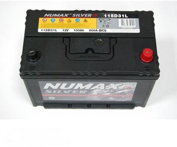 

Numax 6СТ-100 АзЕ Silver 115D31L