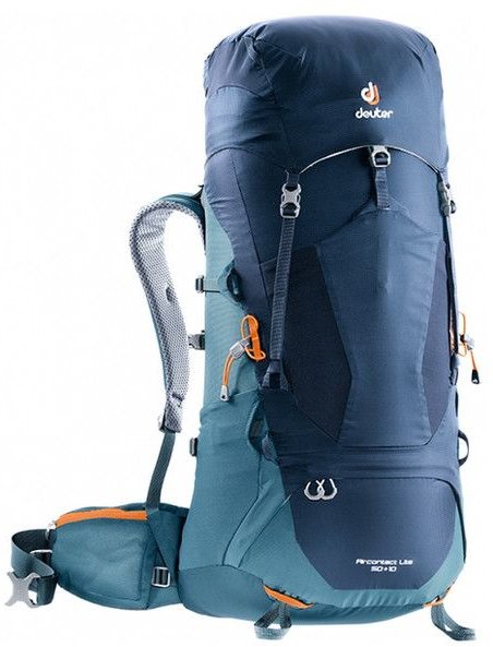 

Рюкзак Deuter Aircontact Lite 50+10 цвет 3396 navy-arctic (3340318 3396)