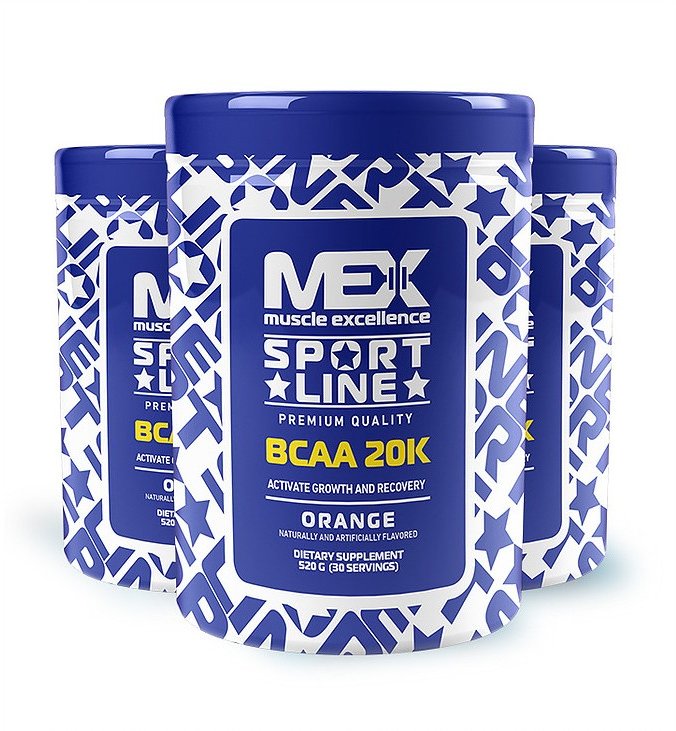 

Mex Bcaa 20K 520 g /30 servings/ Orange