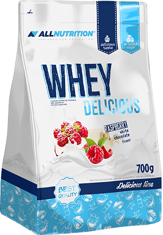 

All Nutrition Whey Delicious 700 g White Chocolate with Rasberry