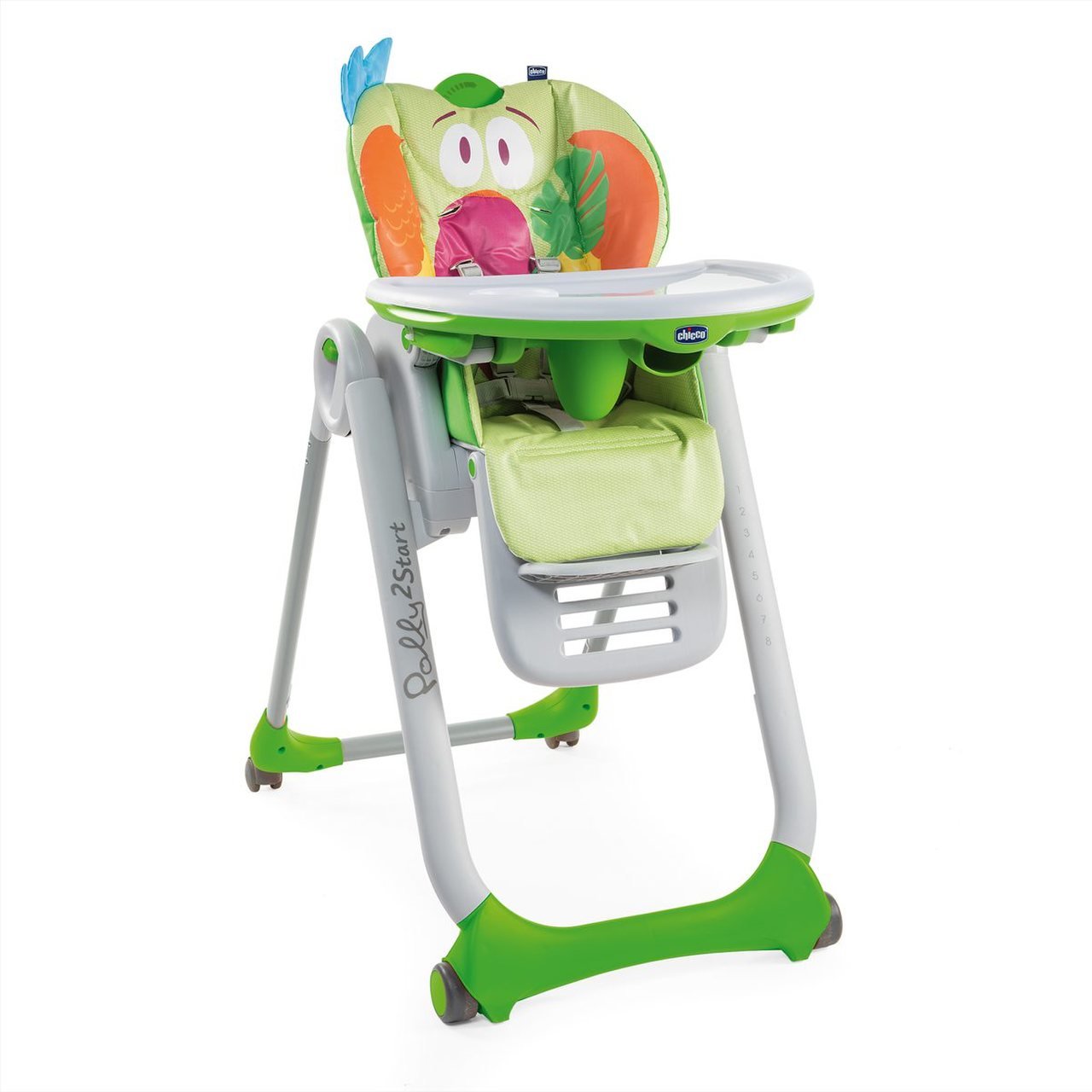 

Стульчик для кормления Chicco Polly 2Start Parrot