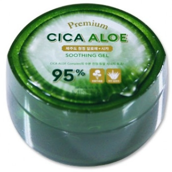 

Missha Premium cica aloe soothing gel Многофункциональный гель с алоэ и центеллой 300 ml