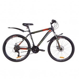 

Discovery Trek Dd 26" 2019 черно-оранжевый хаки (м) (OPS-DIS-26-164)