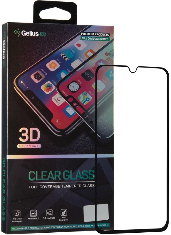 

Gelius Tempered Glass Pro 3D Black for Xiaomi Redmi Note 8 Pro