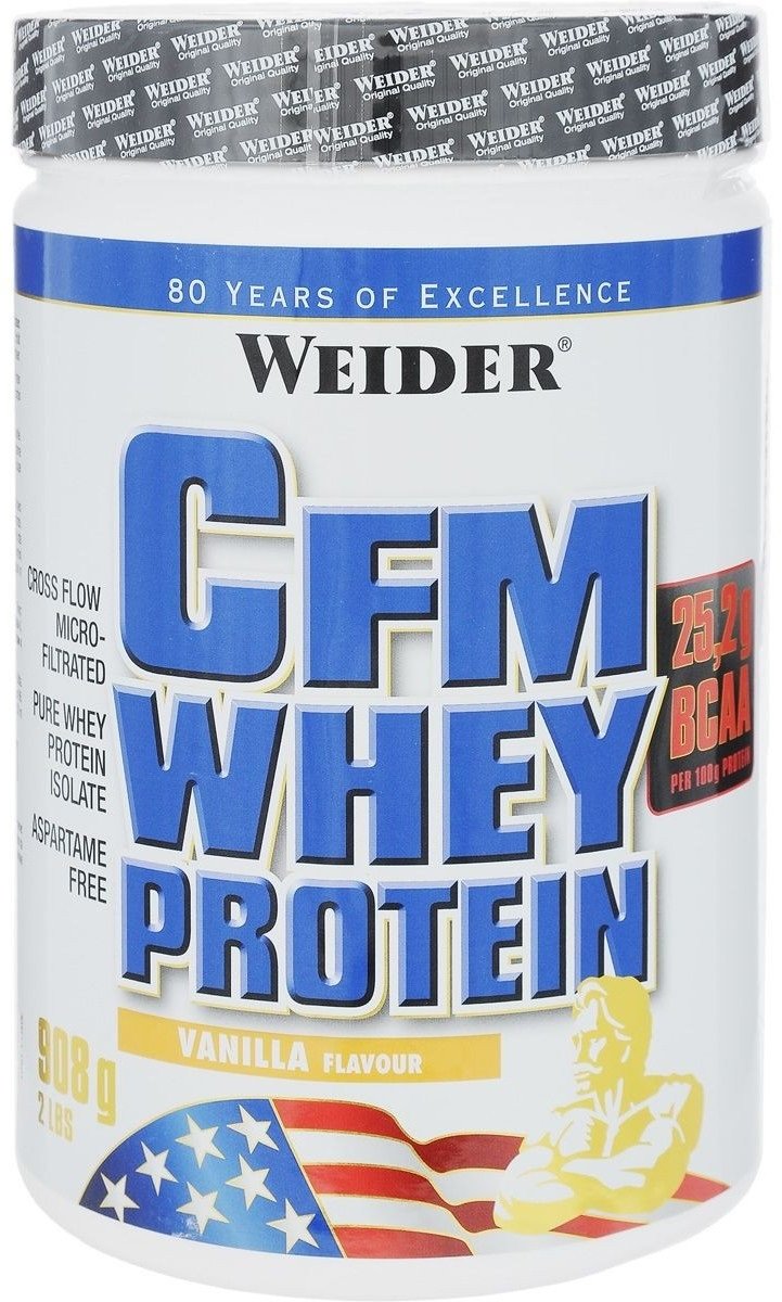 

Weider Cfm Whey Protein 908 g /30 servings/ Peanut Butter Chocolate