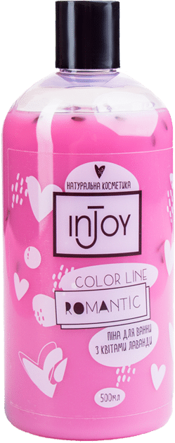 

InJoy Color Line Romantic 500 ml Пена для ванны с цветами лаванды