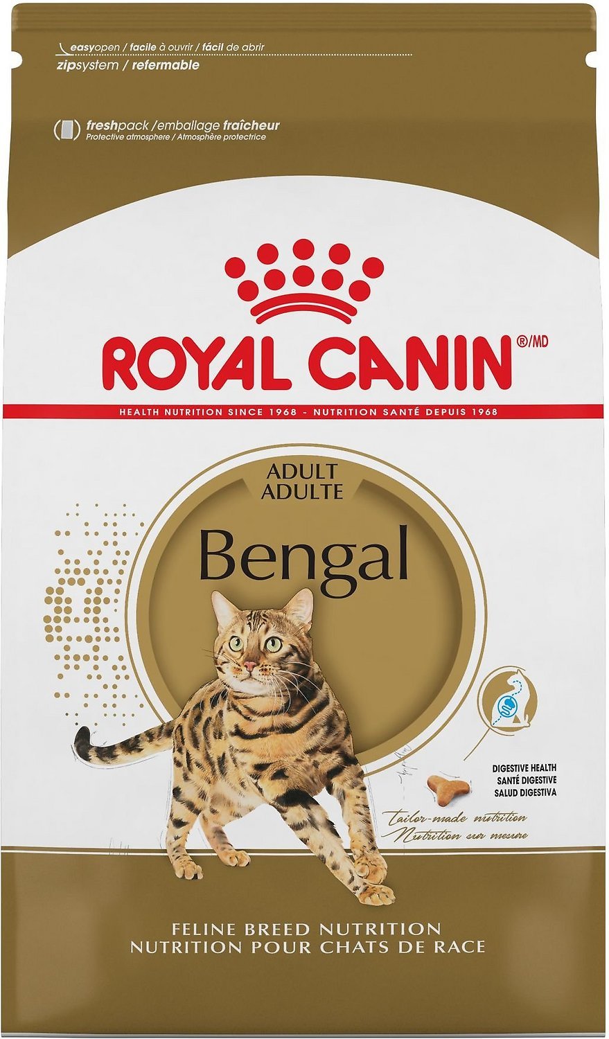 

Корм для кошек Royal Canin Bengal adult(бенгал), породы бенгальская, старше 12 месяцев, 2 кг