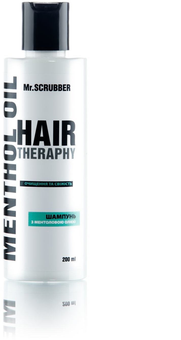 

Mr.SCRUBBER Шампунь для волос Hair Therapy Menthol Oil 200 ml