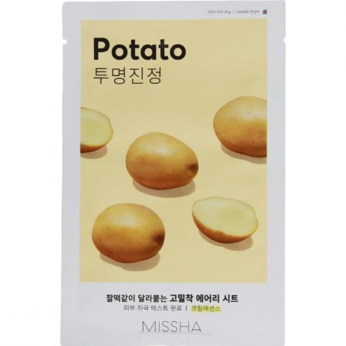 Акція на Missha Airy Fit Potato Маска для лица Картофельная 19 g від Stylus