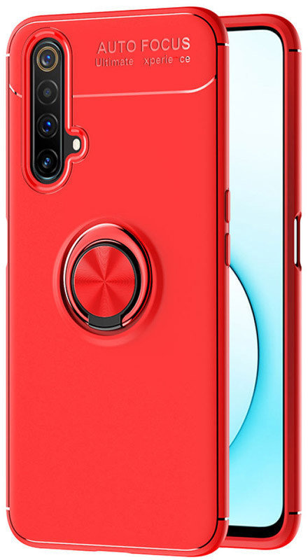 

Tpu Case Tpu Pc Deen ColorRing Magnetic Holder Red for Realme X3 SuperZoom / X3 / X50