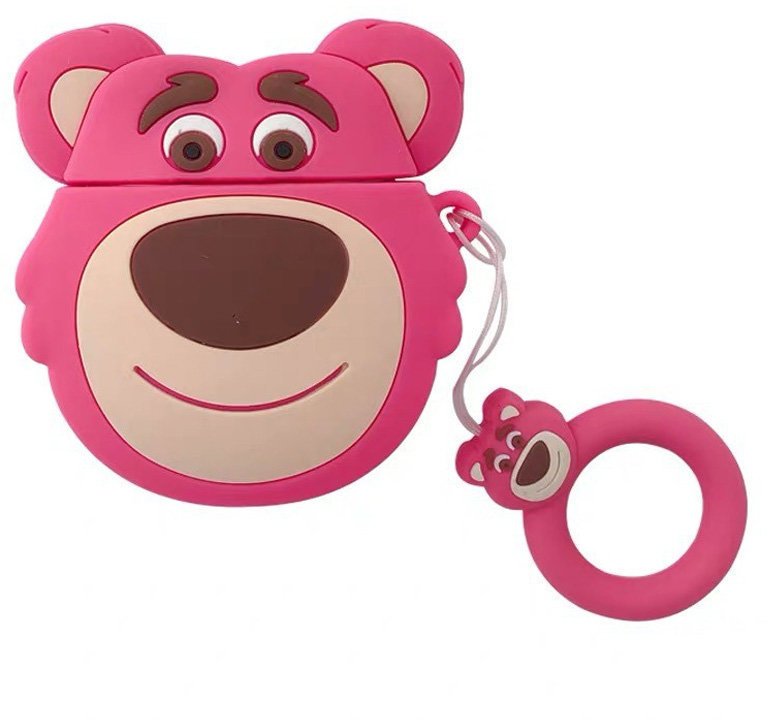 

Чехол для наушников Tpu Case Disney Lotso / Pink for Apple AirPods Pro