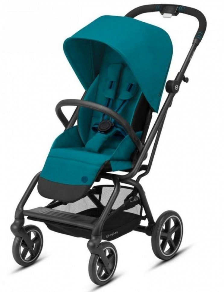 

Прогулочная коляска Cybex Eezy S Twist + 2 Blk B River Blue turquoise (с бампером) (520001949)