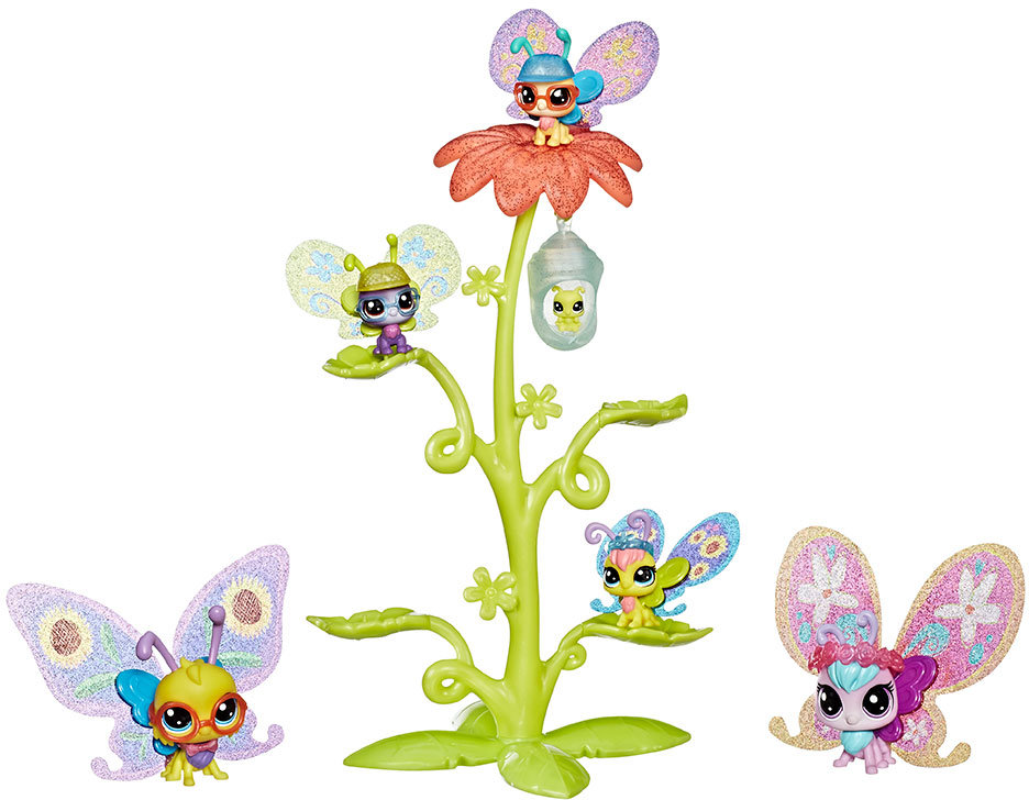 

Игрушечный набор Hasbro Littlest Pet Shop Пархающих Премиум Петов (E2159)