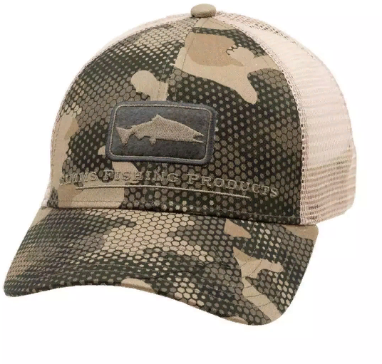 

Мужская бейсболка Simms Salmon Icon Trucker Hex Flo зеленая (13027-915-00)