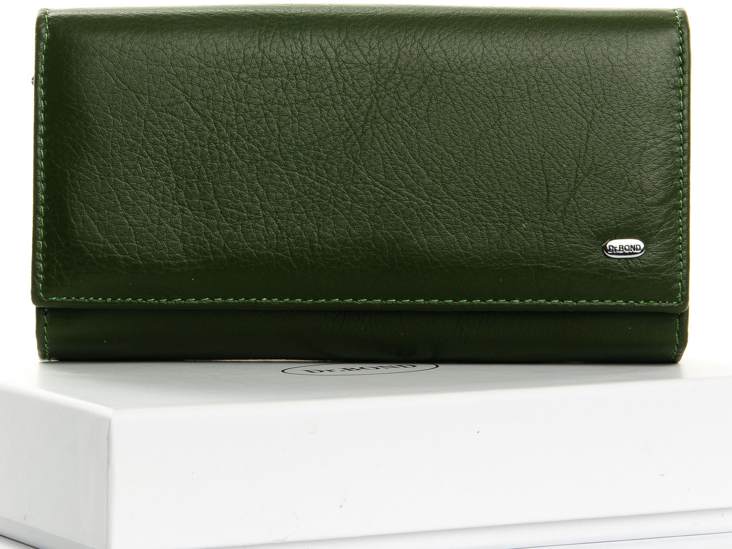 

Женский кошелек Dr. Bond зеленый (32595 dark-green)