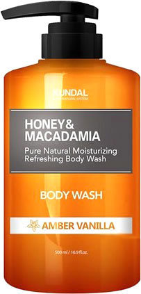 

Kundal Honey & Macadamia Body Wash Amber Vanilla Гель для душа Янтарная ваниль 500 ml