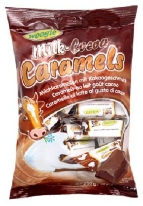 

Конфеты Woogie Milk Caramels Cacao 250 г (WT2433)