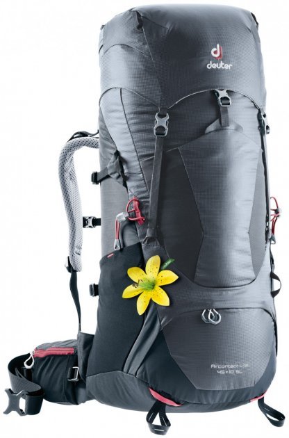 

Рюкзак Deuter Aircontact Lite 45+10 Sl цвет 4701 graphite-black (3340218 4701)