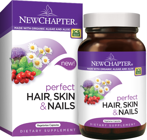 

New Chapter, Perfect Hair, Skin & Nails, 60 Vegan Capsules (NCR-4509)