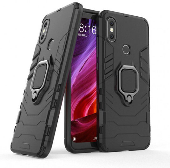 

Mobile Case Transformer Ring Soul Black for Xiaomi Mi6X / Mi A2